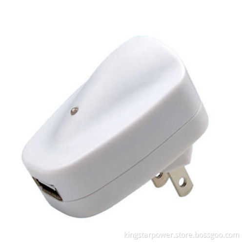 5V 1A/2.1A USB Home Wall AC/DC Adapter, Universal, US/EU/AU/UK Plug, LED Indicator